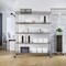 Seville Classics UltraDurable 5-Tier NSF Steel Shelving, 60" W x 24" D x 76" H